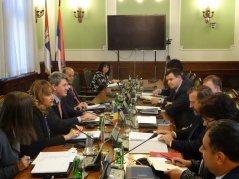 19 November 2015 The members of the Foreign Affairs in meeting with the members of the Committee for Romanian Communities Living Abroad of the Romanian Parliament’s Chamber of Deputies